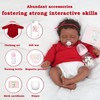 CHAREX Realistic 18 Inch Reborn Baby Doll - African American