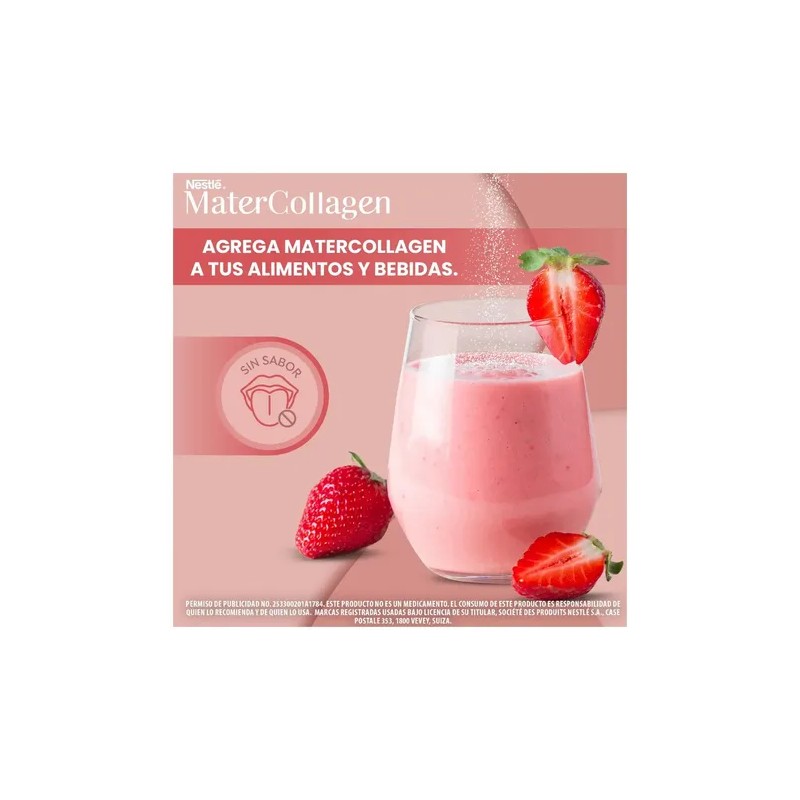 Péptidos Colágeno Hidrolizado Matercollagen Polvo Lata 300g Sin Sabor