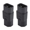 2Pcs IEC320 C14 to IEC320 C21 Power Adapter IEC320 C14