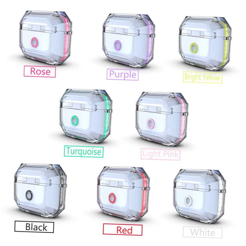 jojofuny 3pcs Wireless Earphone Protector Case Cover for Clear TPU