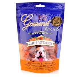 Loving Pets Gourmet All Natural Meat Wraps - 6oz Lv Gourmet Wrap Carrt/Chic 6Oz Treats & Chews