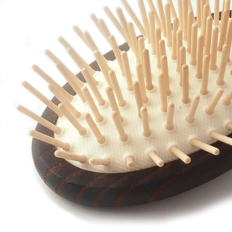 Redecker Redecker Wood Pin Brush (Thermo Wood Straight Pin Oval