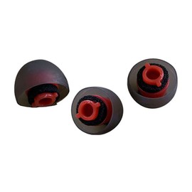 Zotech 3 Pcs Silicone Eartips Ear Buds Replacement Earphone Ear Tips for Plantronics Voyager 5200 & Voyager Legend Headset (Black, Medium)