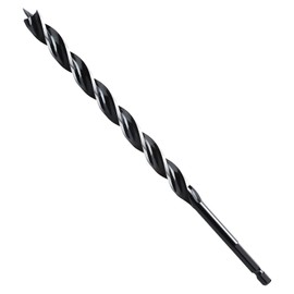 Drill Bit for Woodworking Hexagonal Shaft F Type (Bit Diameter 0.2 - 1.3 inches (6 - 32 mm)), Short Drill, Electric Tools, Total Length 9.1 - 23.6 inches (230 - 600 mm), For Woodworking Drill, Auger