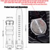 MCXGL Resin Replacement strap Compatible with Casio GST-210 GST-B100 GST-W110