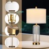 Table Lamps Set of 2 with Touch Control, 27" Modern