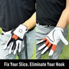 HPLSZCN Men's Golf Gloves Left Handed Golfer Breathable Comfotable Fit