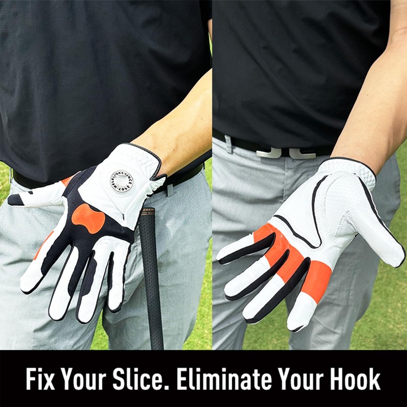 HPLSZCN Men's Golf Gloves Left Handed Golfer Breathable Comfotable Fit