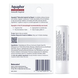 Bálsamo Labial Aquaphor Aloe Vera Pack 2 Piezas