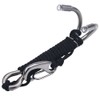 Stainless Steel Handle With Nylon Line and Snap Double Hooks