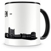 Samunshi® Vienna Skyline Coffee Cup / Tea Cup Height 95