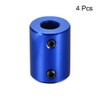 sourcing map Shaft Coupling Connectors 6 mm to 8 mm