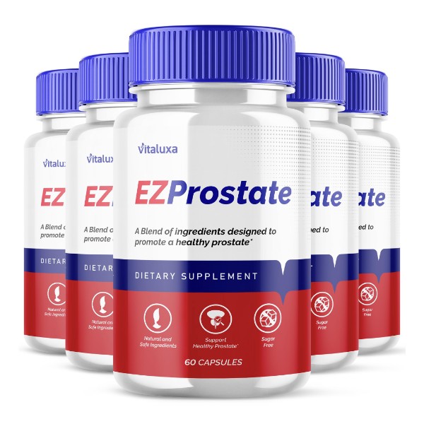 (5 Pack) EZ Prostate Capsules - EZ Prostate Supplement with