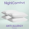 Night Comfort 4 Pack Luxury Standard Pillows Soft Support for