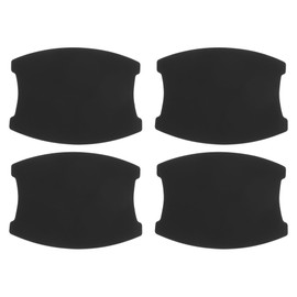 INFINAUTO Car Door Handle Scratch Protector, 68x85mm Car Door Handle Protective Film Black, 4 Pcs