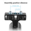 138mm Camera Cage Handle Grip Carbon Fiber Aluminum Alloy Universal