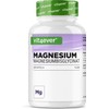 Magnesium Bisglycinate - 365 Capsules - Premium: Chelated Magnesium - 155 mg Elementary Magnesium per Capsule - Laboratory Tested - Vegan - High Dose