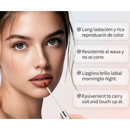 Delineador Labial Peel Off Coral Claro 3pcs Mate
