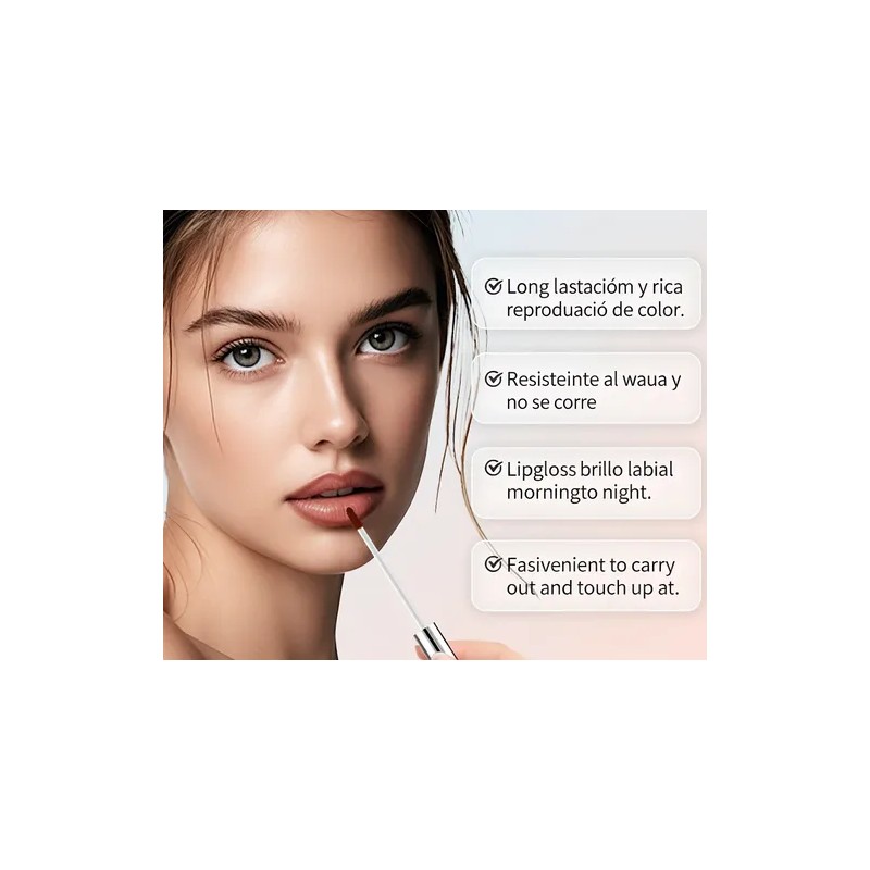 Delineador Labial Peel Off Coral Claro 3pcs Mate