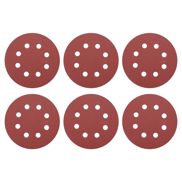 HARFINGTON 20 Pcs 5 Inch Sanding Disc 8 Hole 1500