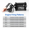 Linkstyle Small Engine Tachometer, RPM Tachometer Tiny Tach Gauge with