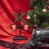 TG,LLC Treasure Gurus Flashing Railroad Track Crossing Signal Red Light