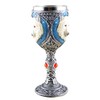 White Wolf Goblet with Metal