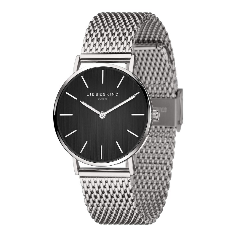 Liebeskind Watch, Silver/black