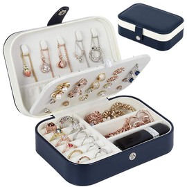 homchen Travel Jewelry Organiser Box, Jewellery Storage Bags for Necklace, Earrings, Rings, Bracelet