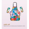 MINIQ Kids Painting Apron with Sleeve Covers,Waterproof Art Smock Artist