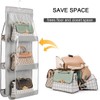 LXTaoler Hanging Handbag Purse Organizer, 2 Pcs 6 Pockets Dust