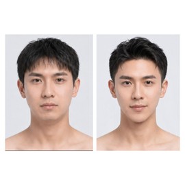 Shop Up Men's V-Line Tape Face Jaw Lifting Band, Black, 1 Piece