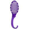 Wet Brush Cepillo desenredante de ducha, purpurina morada por unisex