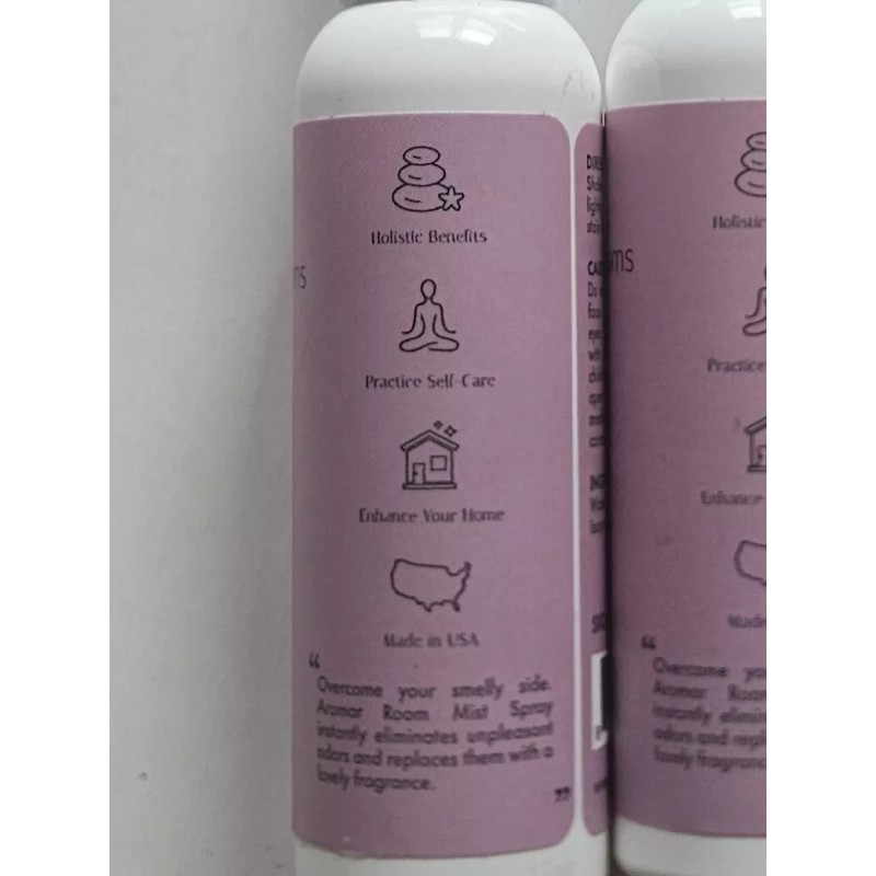 AROMAR ROOM MIST SPRAYS Lot Of 2 - 2 FL