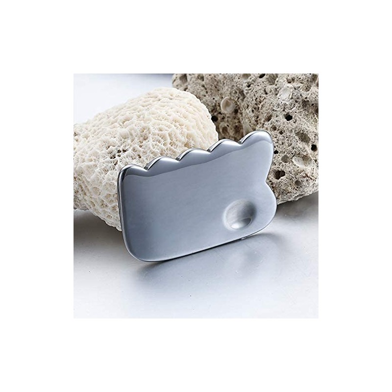 Terahertz Stone Gua sha Scraping Massager Lymphatic Drainage Energy Beauty