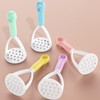 1Pc Random Color Manual Silicone Potato Masher, Cooking Utensils Masher,