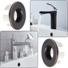 Murtenze 3Pcs Sink Overflow Ring, Sink Basin Trim Overflow Cover