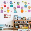 28 Pieces Flower Cutouts Flowers Bulletin Board Flower Pot Paper