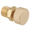 1 Piece Brass Bleed Valve Screw High Pressure Electric Pump