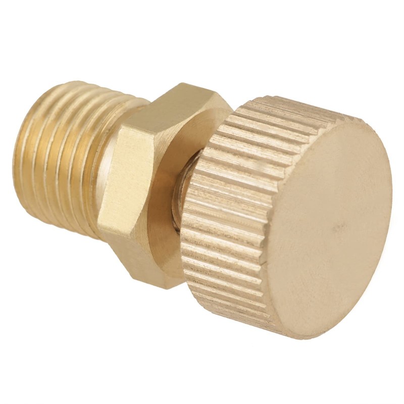 1 Piece Brass Bleed Valve Screw High Pressure Electric Pump