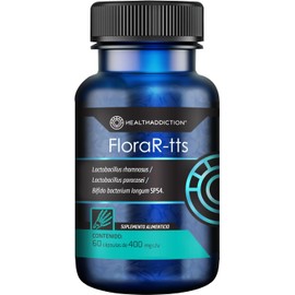 Flora-RTTS Probióticos para Articulaciones y Salud Digestiva - Con Prebióticos y Cepas Activas - Bienestar Articular - 60 Cápsulas Veganas de Alta Calidad