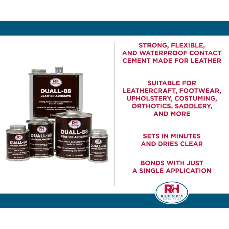 Duall-88 Leather Adhesive, 1 Gallon - RH Adhesives