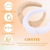 CAVETEE Spa Headband for Face Washing - Terry Cloth Puffy