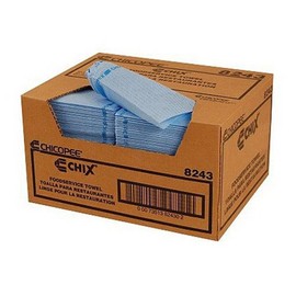 Chicopee Chix Blue/Blue Stripe Towels 150 Towels 1 CS 8243