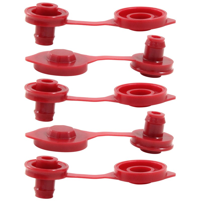 Moicstiy 5 Pcs Gas Can Vent Cap, Universal Fuel Can