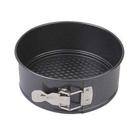 8 inch circular Springform interlocking and leak- proof seal carbon baking C ake Pan