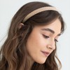Zernblend 4 Pieces Trendy Headbands, Women's Hairbands, Hairband, Hairbands (Khaki/Beige/Yellow-Green/Pink)