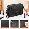 Bolsa de Maquillaje Grande ASVEL 20251226-01 – Doble Capa Impermeable