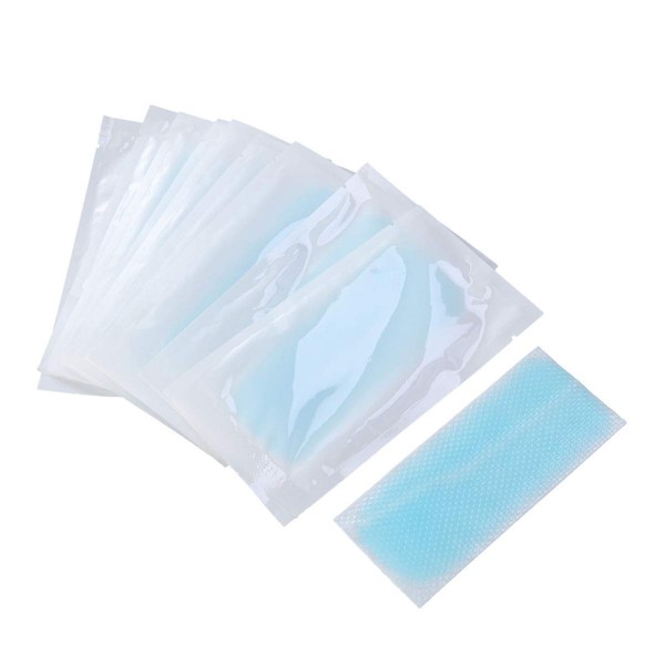 Artibetter 40pcs cooling gel patches cooling forehead strips relieve headache toothache pain sleepiness fatigue sunstings