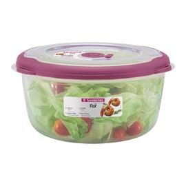 Tribello Freezer To Microwave 10-Cup, Food Storage Containers With Airtight Lids, Microwave safe with Steam Vents lids, On The Go Meal Prob Lunch Containers - Dishwasher Safe, BPA-Free (80oz)